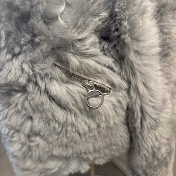 The arrivals Women's Gray Faux Fur Jacket small - Picture 3 of 8